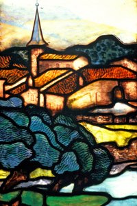 Nancy (osasto 54), Art Nouveau, Kauppa- ja teollisuuskamari, Jacques Gruberin lasimaalaukset (1870-1936)