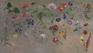 Studies of Flowers [1985, Cormack, YCBA Concise Catalogue] tekijältä Jacques Laurent Agasse