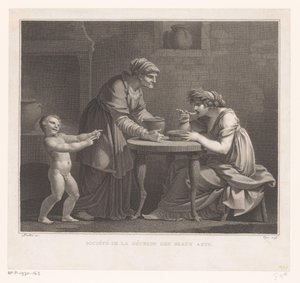 Ceresin pilkkaaminen La Vengeance de Ceres tekijältä Jacques Louis Copia