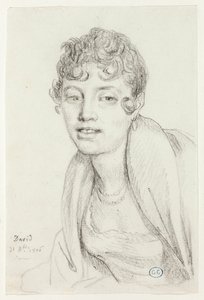 Angelique Mongezin rintakuva tekijältä Jacques Louis David