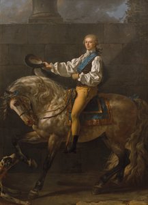 Stanislaw Kostka Potockin ratsastusmuotokuva 1755-1821 tekijältä Jacques Louis David