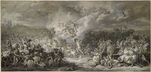 Ranskalainen:  Diomèden taistelut Diomedesin taistelu. tekijältä Jacques Louis David