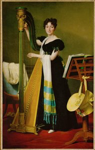 Juliette de Villeneuve, kuningatar Julien veljentytär, Joseph Bonaparten vaimo ... tekijältä Jacques Louis David
