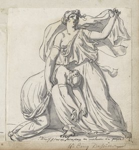 Niobe ja hänen tyttärensä tekijältä Jacques Louis David