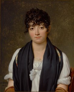 Suzanne Le Peletier de Saint-Fargeaun muotokuva tekijältä Jacques Louis David