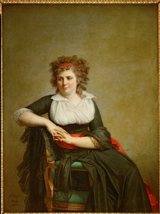 Robertine Tourteau, Orvilliersin markiisitar ... tekijältä Jacques Louis David