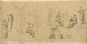 Studies of Classical Women, Eros tekijältä Jacques Louis David