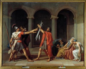 Horattien vala tekijältä Jacques Louis David