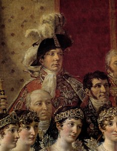 Napoleonin riitti. Yksityiskohta Pauline Bonapartesta (prinsessa Borghese tekijältä Jacques Louis David
