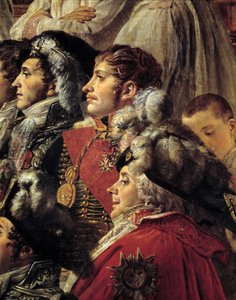 Napoleonin riitti. Yksityiskohta Auguste Jean-Gabriel de Caulaincourtista (1777-1809), Eugene Rose de Beauharnais