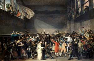 Tenniskentän vala, 20. kesäkuuta 1789 tekijältä Jacques Louis David