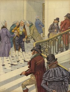 Ranskalaiset emigrantit toivotetaan tervetulleiksi takaisin Ranskaan Tuileries