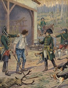 Napoleonin metsästys tekijältä Jacques Marie Gaston Onfray de Breville (Job)