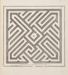 Design for Parterre, Theater des Plans et Jardinages, pub.1652 (kaiverrus)