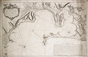 Cádizinlahden hydrografinen kartta