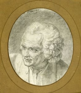Jean-Jacques Rousseaun muotokuva 1712-1778, 1775. tekijältä Jacques Philippe Caresme