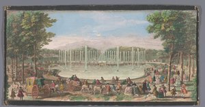 Näkymä Bassin de Neptune -vuorelle Versailles