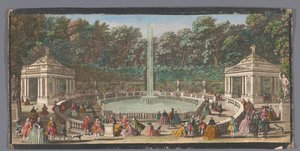 Näkymä Bosquet des Domesille Versailles