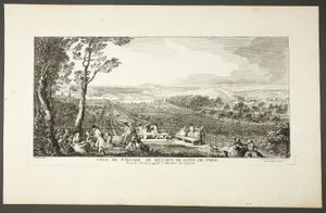 Vista del paisatge de Meudon cap a Parisfinnish tekijältä Jacques Rigaud