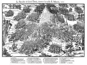 Batalla de Saint Denis, guerres religioses franceses, 10 de novembre de 1567 1570 finlandès