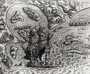Huonekalut ja erilaiset esineet 1100- ja 1300-luvuilta tekijältä Jacques d.158788 after Le Moyne
