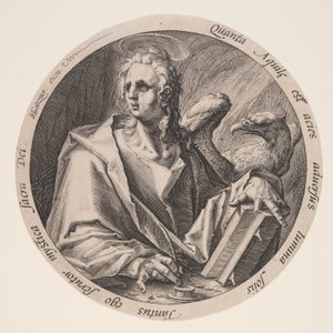 Johannes, evankelistoista tekijältä Jacques de Gheyn II