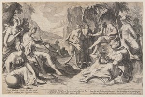 Midaksen tuomio tekijältä Jacques de Gheyn II