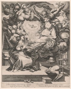 Marian ilmestys tekijältä Jacques de Gheyn II