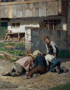 Leikkivät pojat