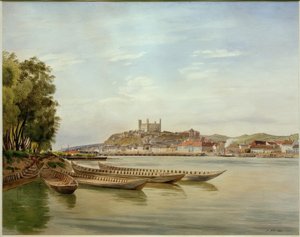 Blick auf Pressburg