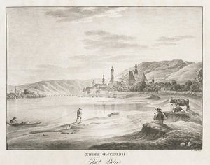 Ala-Itävalta, Steinin kaupunki, 1819. tekijältä Jakob Alt