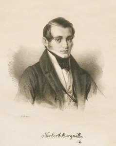 Säveltäjä Norbert Burgmüllerin muotokuva 1810-1836, 1836