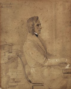 Fryderyk Chopin pianon ääressä. tekijältä Jakob Götzenberger