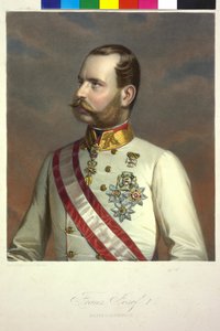 Itävallan keisari Franz Joseph I tekijältä Jakob Melcher