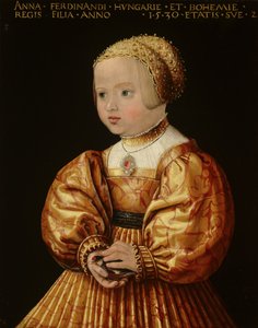 Kaksivuotiaan Anna Itävaltalaisen muotokuva, 1530