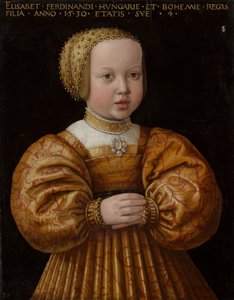 Muotokuva 4-vuotiaasta Itävallan Elisabetista, 1530