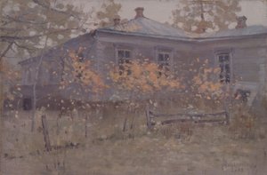 Maalaistalo syksyllä 1902 tekijältä Jakov Jakovlevich Kalinichenko