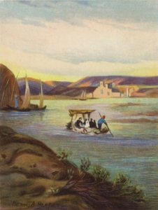 "Bir" Eufratilla (väri litho)