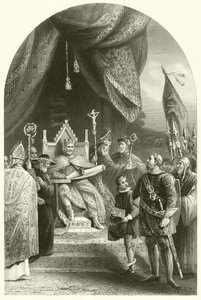 King John sinetti Magna Charta (kaiverrus) tekijältä James (after) Lonsdale