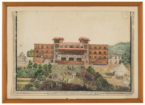 "[sic] House in Peshawur of General Avitabile", Lugmanee, Khohistan