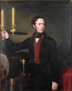 William Armstrong (öljy kankaalle) tekijältä James (attr.) Ramsay