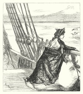 Merenpuoleiset heksametrit (kaiverrus) tekijältä James Abbott McNeill (after) Whistler