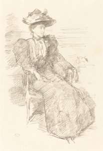 Muotokuva: Mildred Howells, 18941896. tekijältä James Abbott McNeill Whistler