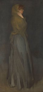 Sovitus keltaisella ja harmaalla: Effie Deans, n. 1876-78