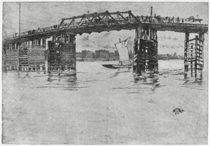 Battersea Bridge, Lontoo, 1800-luku 1904. tekijältä James Abbott McNeill Whistler