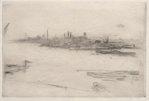 Battersea: Aamunkoitto. tekijältä James Abbott McNeill Whistler