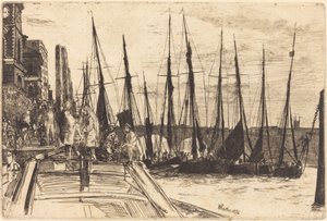 Billingsgate, 1859. tekijältä James Abbott McNeill Whistler