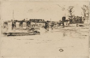 Chelsea, 1879. tekijältä James Abbott McNeill Whistler