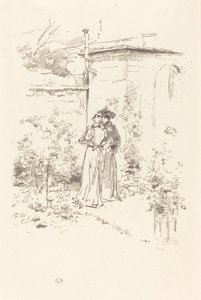 Luottamuksia puutarhaan, 1894. tekijältä James Abbott McNeill Whistler