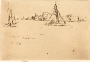 Dordrecht, 1884. tekijältä James Abbott McNeill Whistler